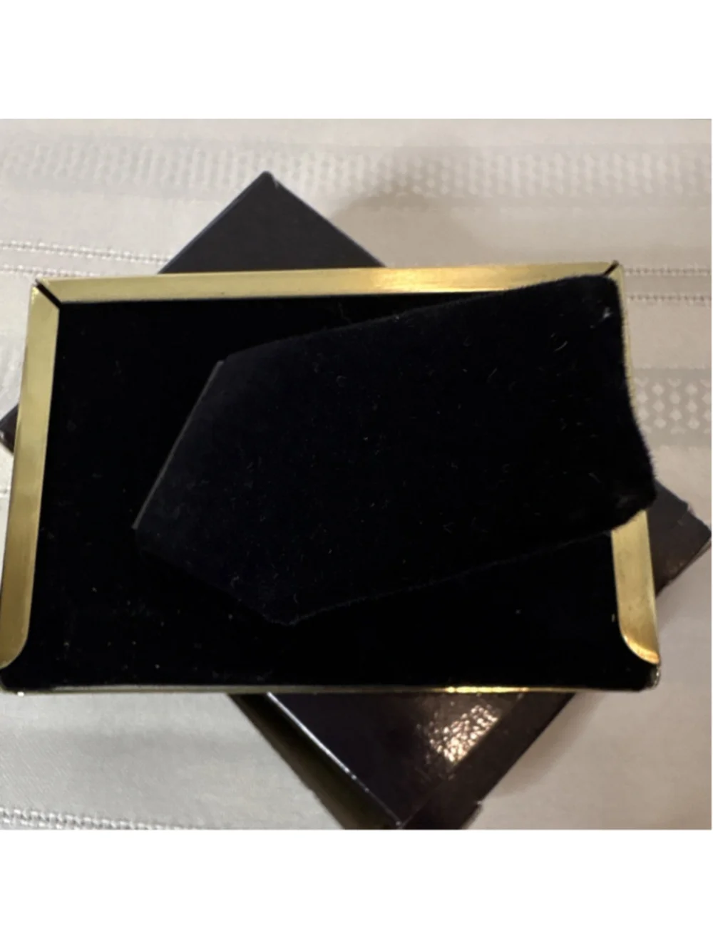 Larson Juhl Gold Metal Double Picture Frame Holds 2 Photos